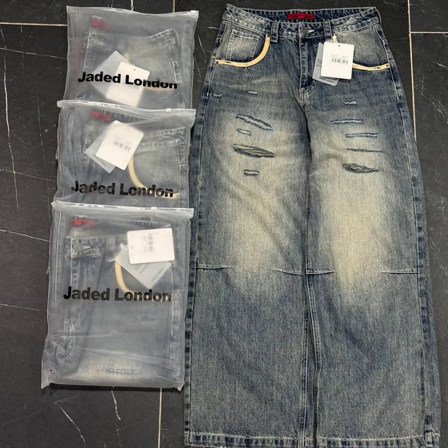 Джинсы jaded london torn washed