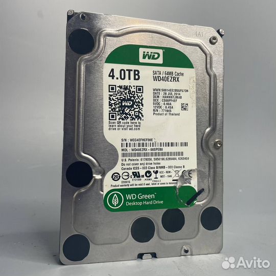 Western Digital 4 тб WD Caviar Green 4 TB WD40ezrx