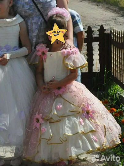 Платье 5-6лет