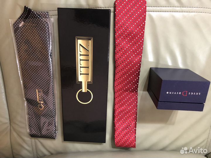 Галстук Zilli и Luigi Divino