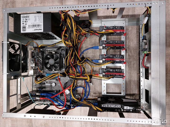 Корпус майнинг рига фермы Криптон