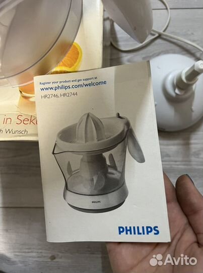 Соковыжималка philips hr 2744