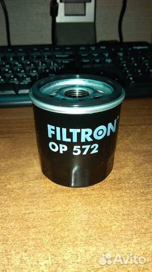 Фильтр масляный filtron OP 572 новый