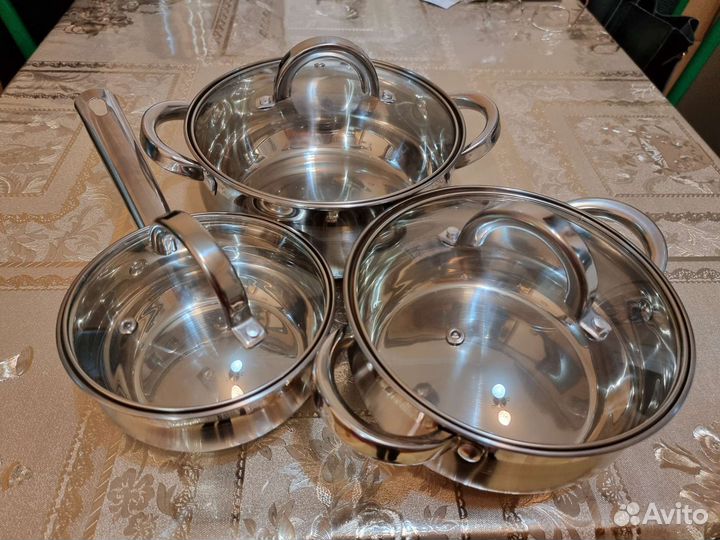 Набор посуды кастрюли