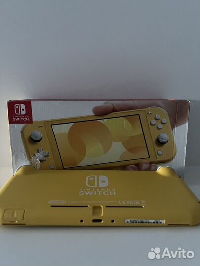 Nintendo switch lite с играми