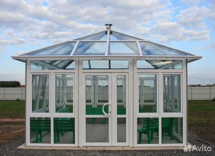 Остекление: беседок веранд(в рассрочку)