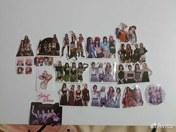 Наклейки blackpink от4