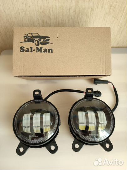 Фары туманки Sal-Man ваз 2170 Лада Приора-2 режима