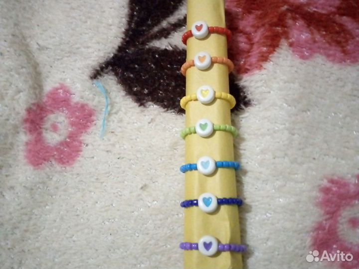 Кольцо из бисера