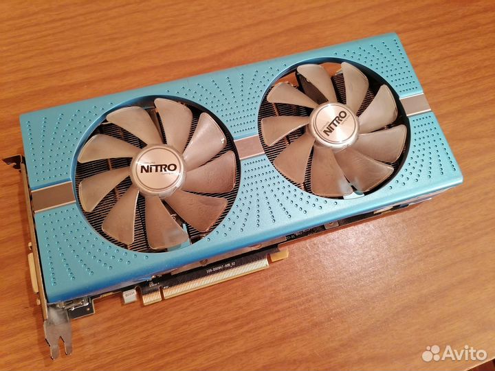 Видеокарта Sapphire Nitro+ Rx 580 8gb