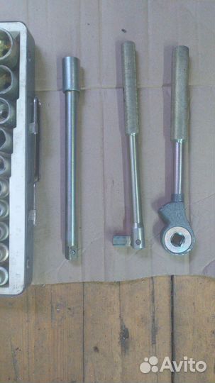 Набор ключей с трещоткой в упаковке СССР