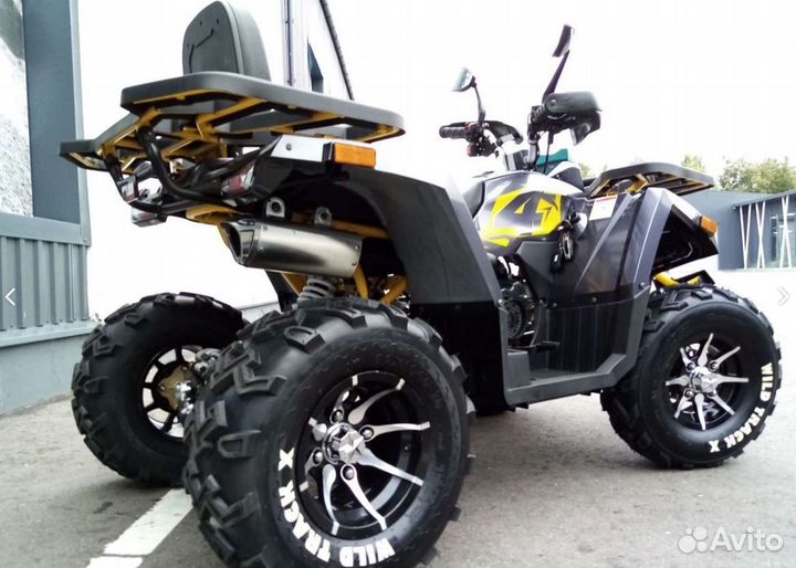 Квадроцикл Motoland Wild Track X 200 PRO черный