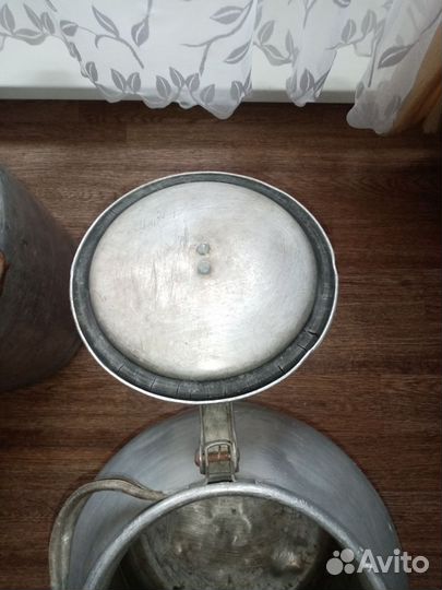 Фляга бидон алюминиевые в сад, на дачу