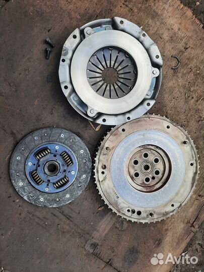 Маховик и сцепление Kia Rio 1, Spectra S6D A5D