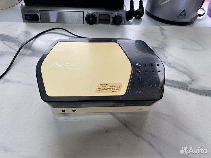 Jvc ca-uxn1w hi-fi micro system