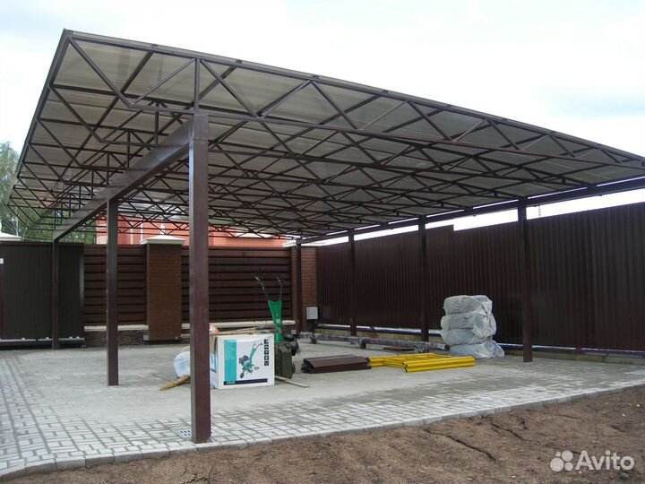 Качественные Сварные Навесы + Монтаж
