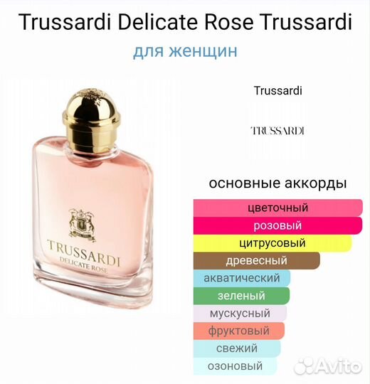 Trussardi Delicate Rose, 30 ml