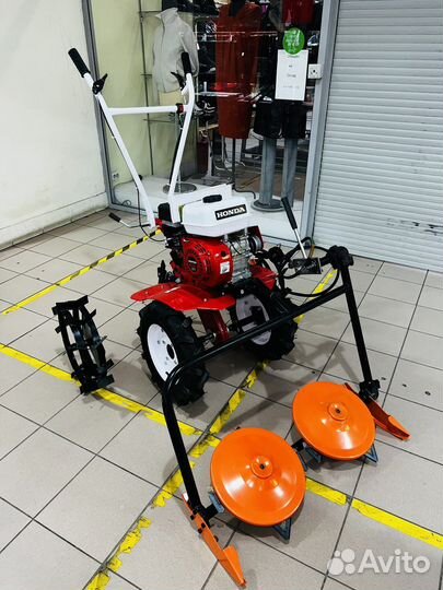 Мотоблок Honda GX270 + Роторная косилка