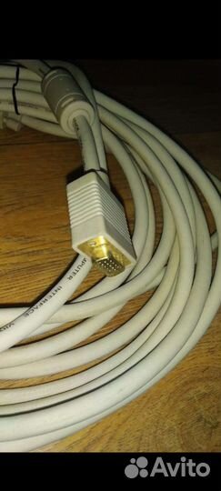 Качественный VGA Кабель Premium (длинный)