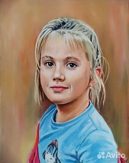 Портрет маслом на холсте по фото