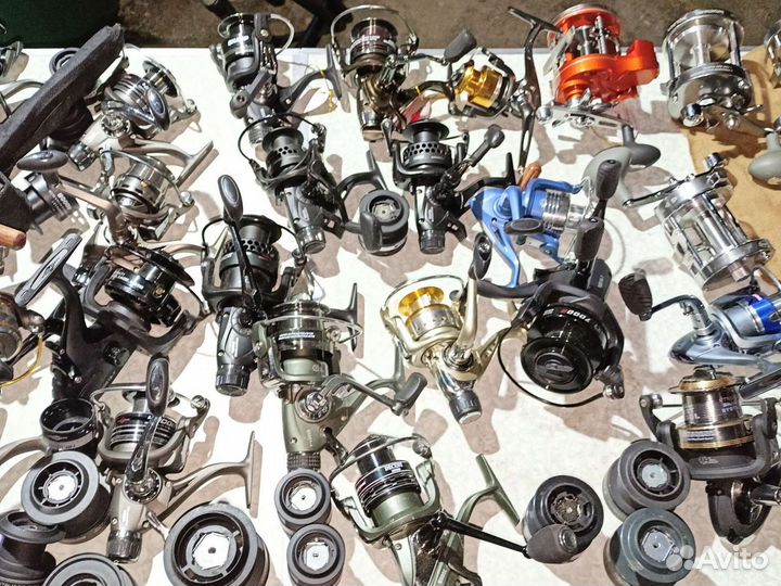 Удочки катушки Новые