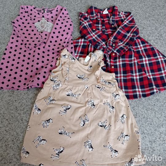Платье для девочки 80 86