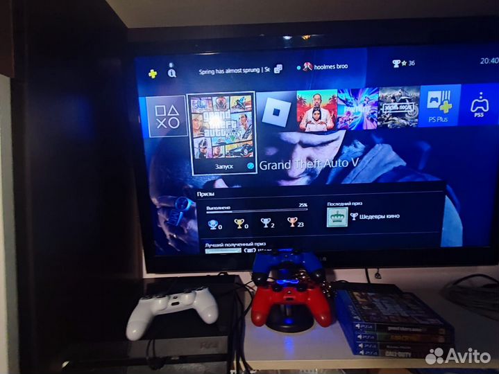 Sony Playstation 4 c дисководом, 500 гб
