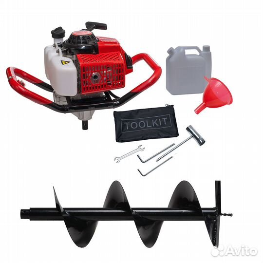 Бензобур ADA GroundDrill-7 в комплекте со шнеком D