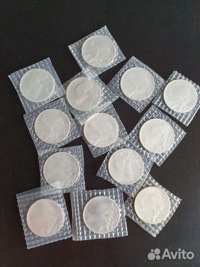 Серебряная монета 