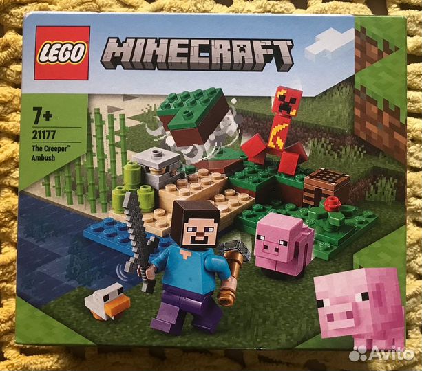Набор lego Minecraft 21177 Засада Крипера