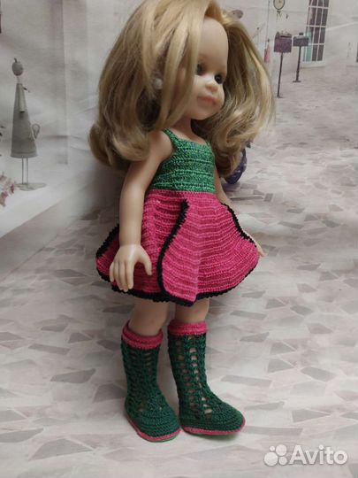 Платье на паолку