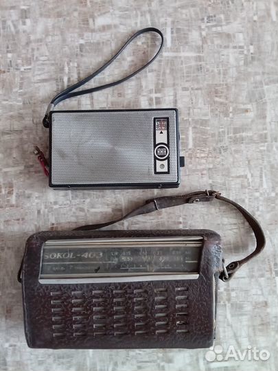 Радиоприемники Альпинист, Электроник, Sokol, Юнга