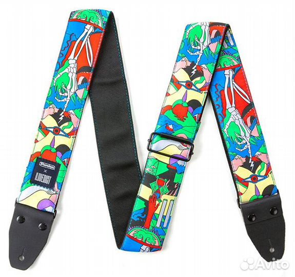 ILD09 I Love Dust Mountains Ремень для гитары, Dun