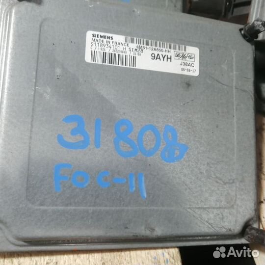 Эбу блок управления двигателя ford focus 2 1.6