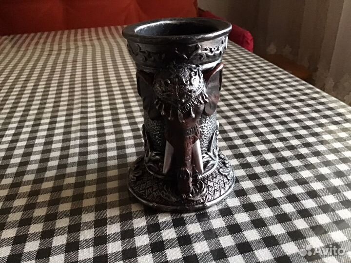 Подсвечник латунь