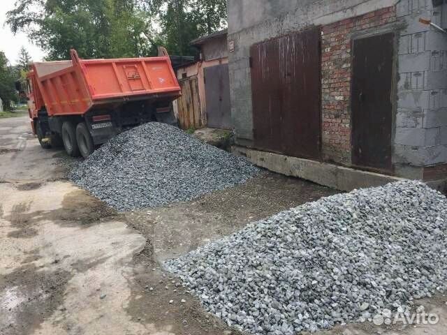 Щебень гранитный