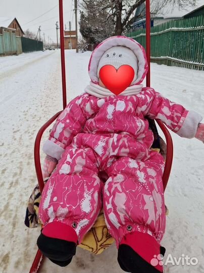 Зимний комбинезон для девочки