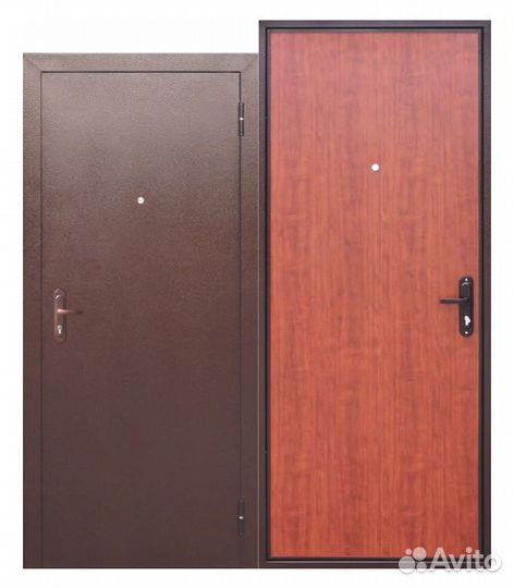 Входная дверь Стройгост 7-2 Итальянский орех