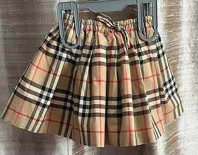 Burberry юбка на 2 года