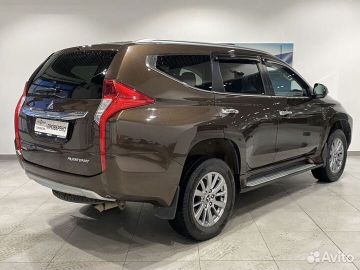 Mitsubishi Pajero Sport 2.4 AT, 2019, 88 832 км