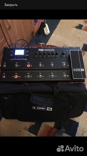 Гитарный процессор Line 6 Pod HD500X