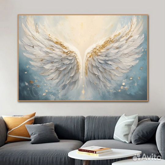 Карина маслом на холсте свет ангела Ручная работа