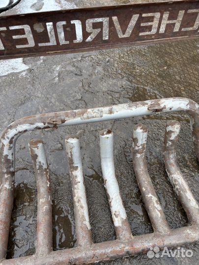 Кенгурятник на chevrolet ниву