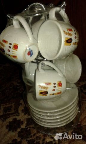 Кофейный сервиз новый