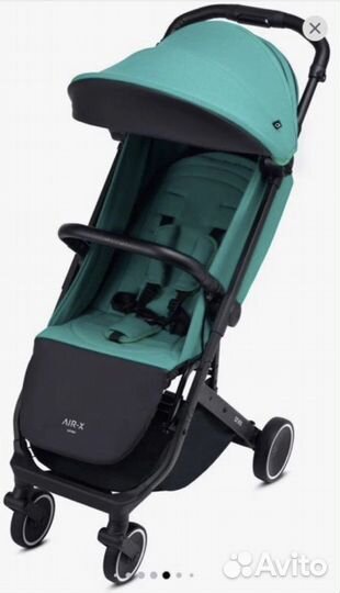 Коляска anex air -х с сиденьем для второго малыша