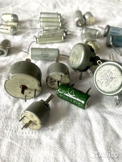 Конденсаторы резисторы СССР псо,фт,к50,мбм
