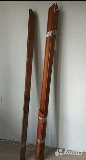 Двери из красного дерева б/у