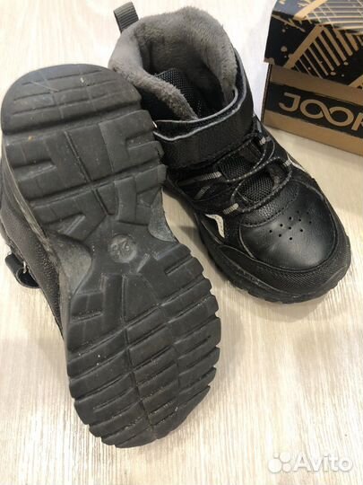 Ботинки утепленные 28 размер