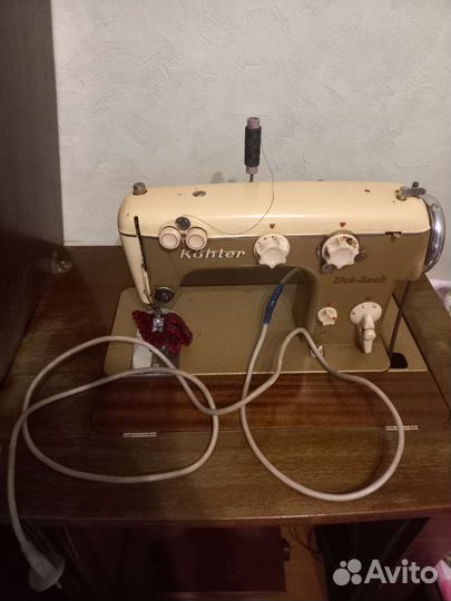 Электрическая швейная машинка келер зиг заг ГДР