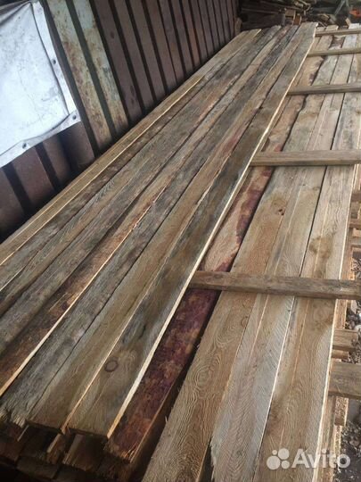 Доска обрезная лиственница